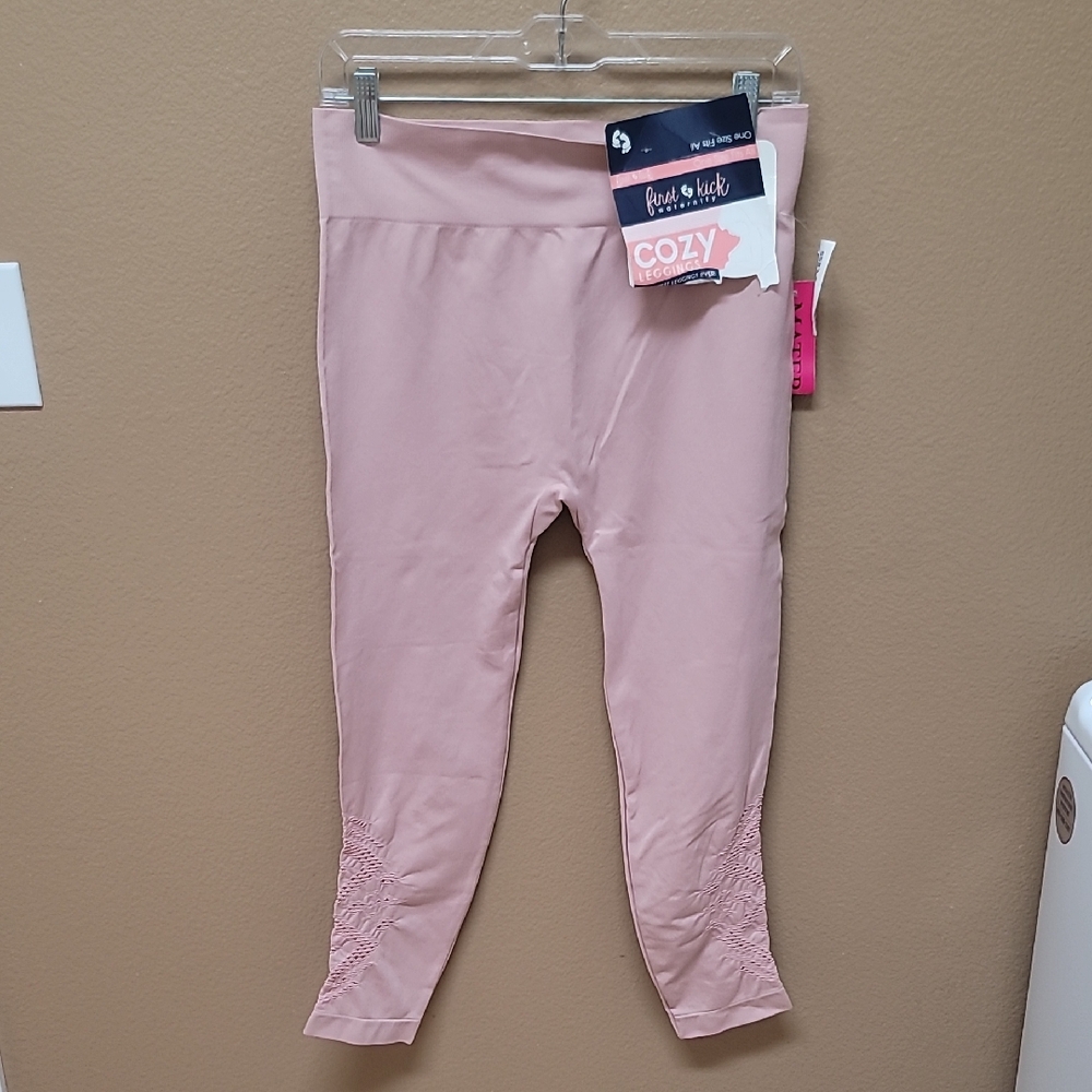 Cozy Maternity Leggings 🩷